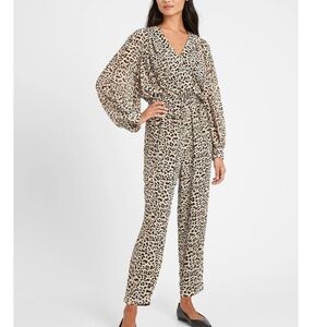 Banana Republic Leopard Print Jumpsuit